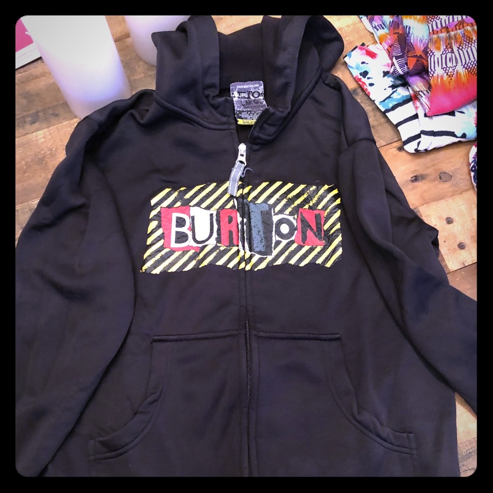 Ski winter hoody button